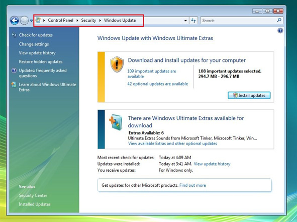 Windows Install Fonts Vista